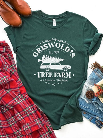 Griswolds Tree Farm Christmas Tee